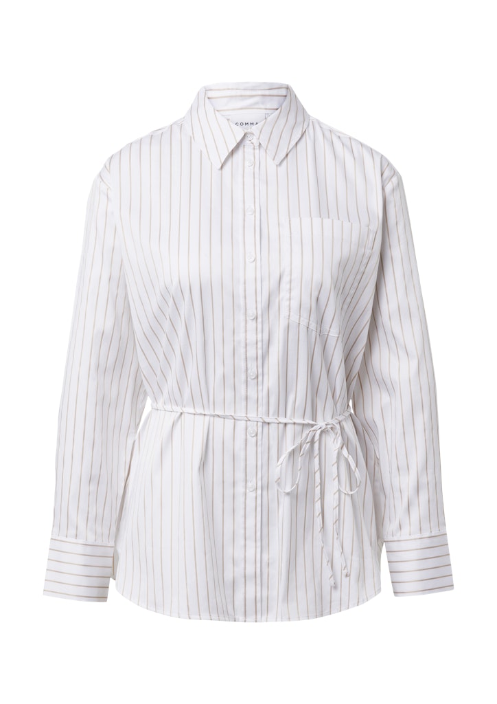 Comma Blusen Lurex Stri