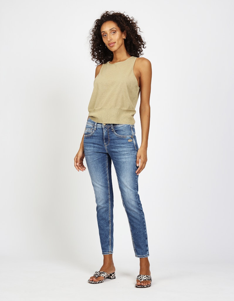 Gang Slim Fit Solid Midblue