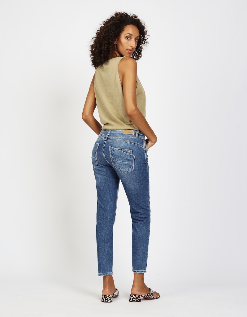 Gang Slim Fit Solid Midblue