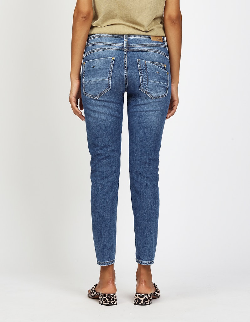 Gang Slim Fit Solid Midblue