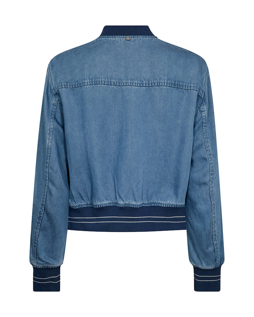 Mos Mosh Jeansjacken Light Blue Denim