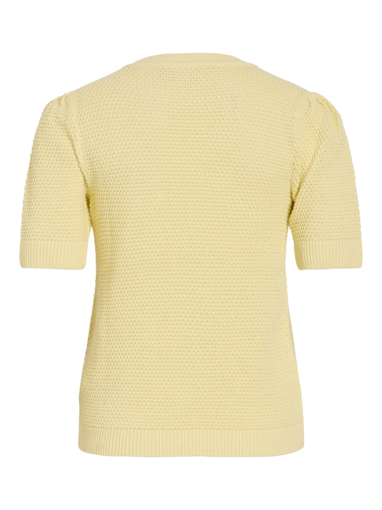 VILA T-Shirts Pastel Yellow
