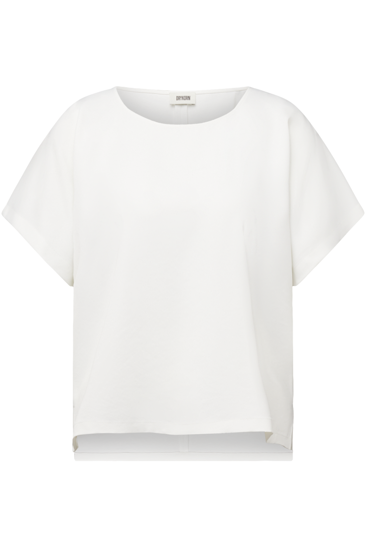 Drykorn T-Shirts Ecru