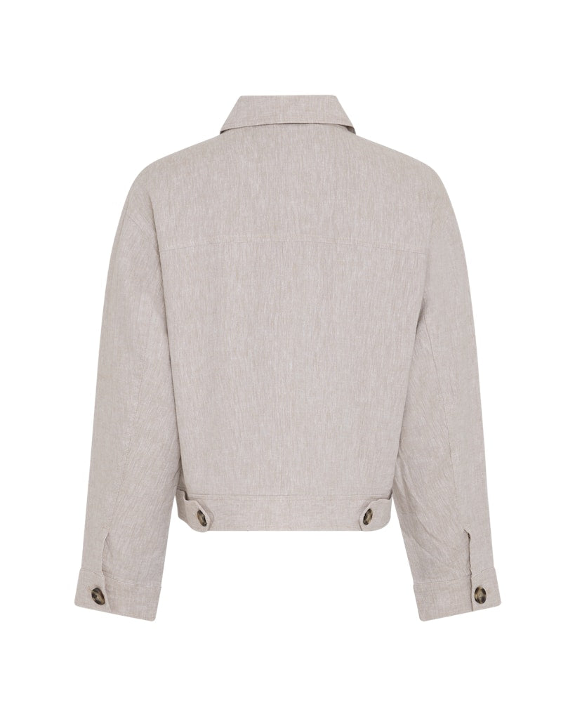 MSCH Copenhagen Hemdjacken Sand Melange