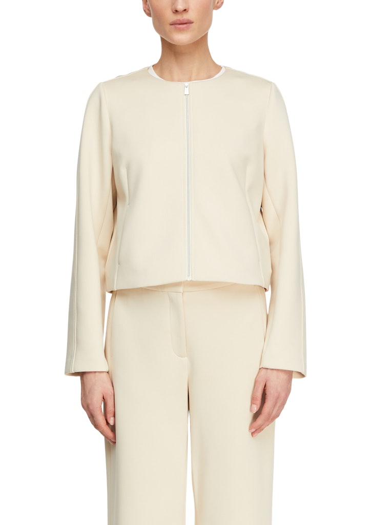 Comma Blouson Grey/Black