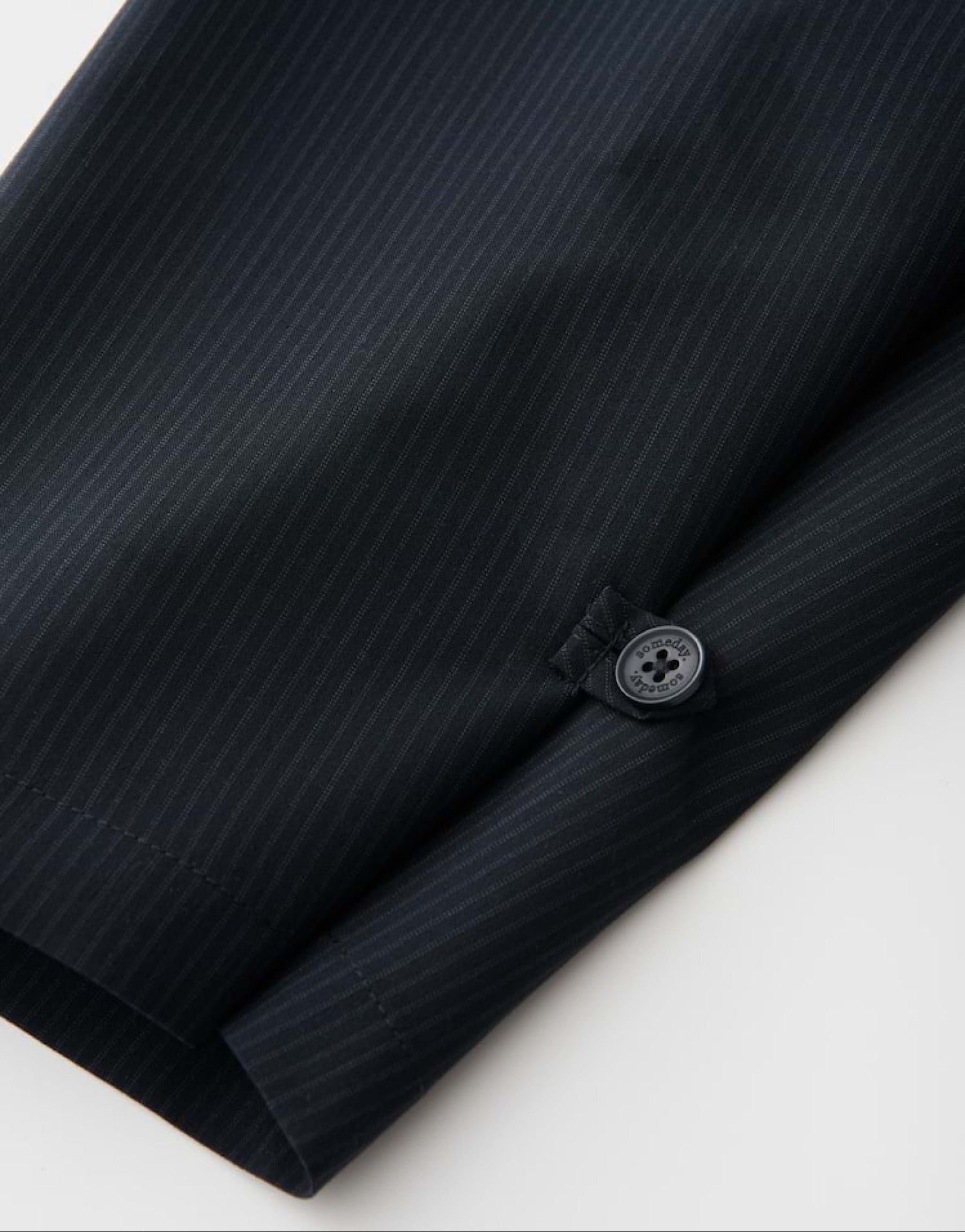Businesshose Charlie Curved Pinstripe