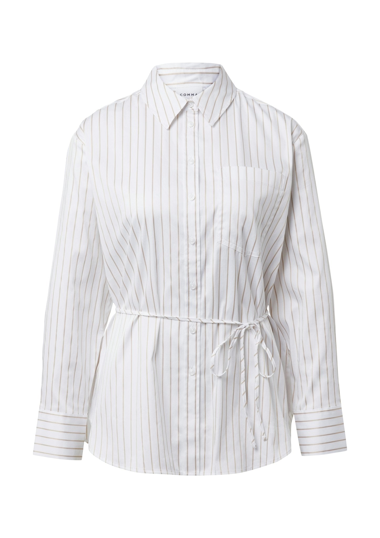 Comma Blusen Lurex Stri