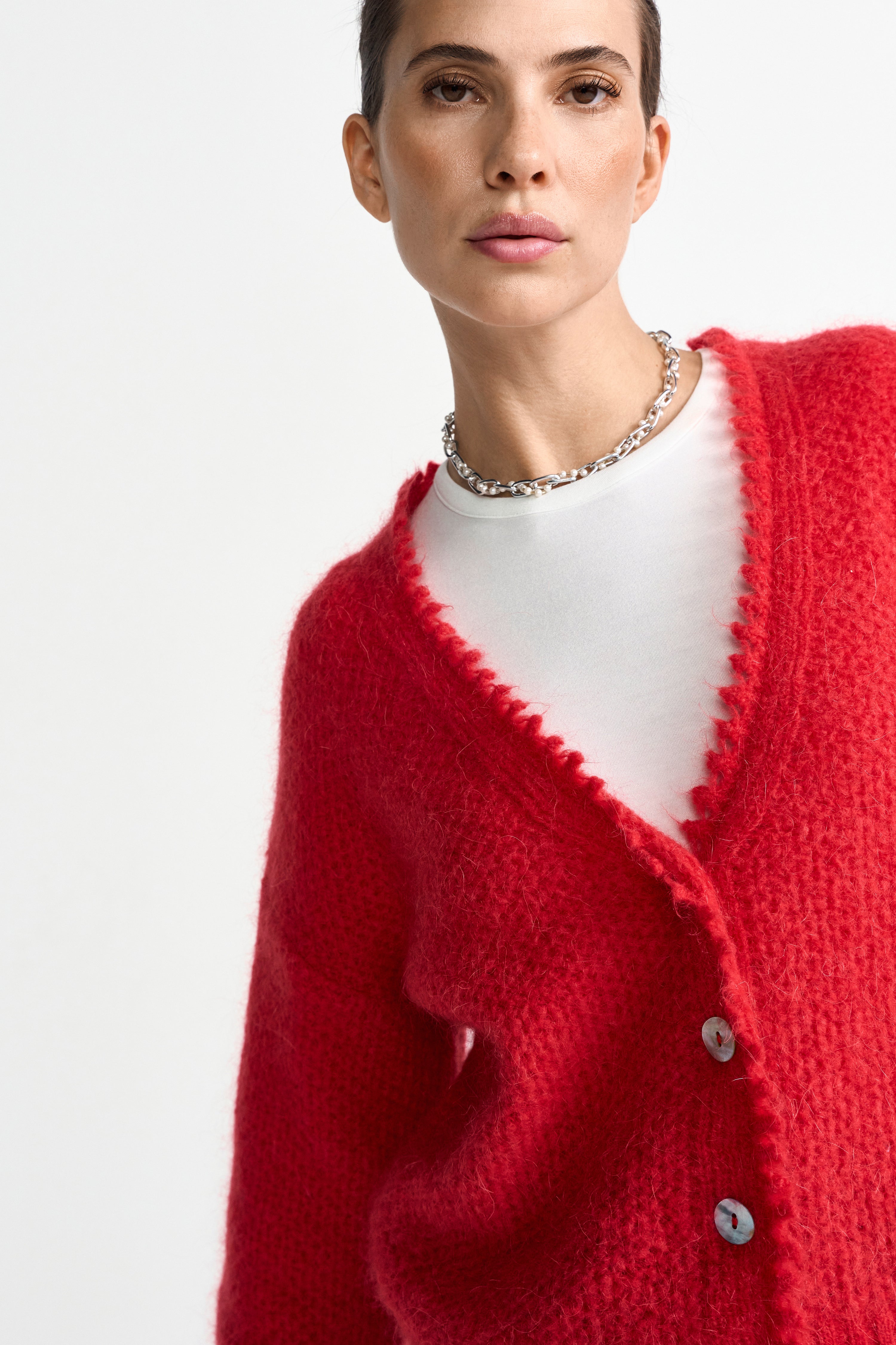 Rich & Royal Strickpullover Holiday Red