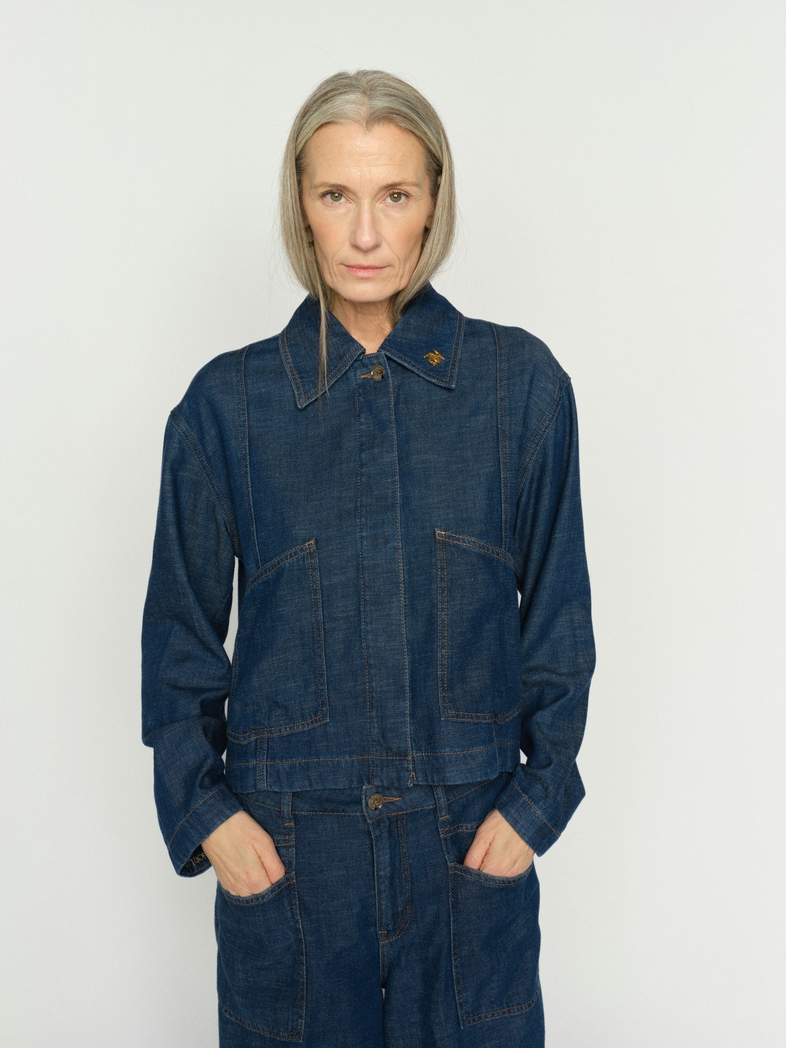 Mos Mosh Jeansjacken Dark Blue