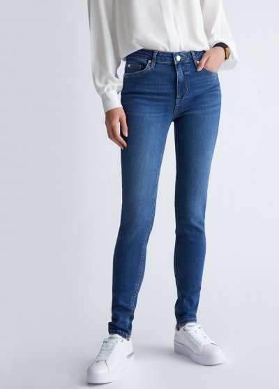 LIU JO Skinny Fit Den.Blue Dk.Surprise