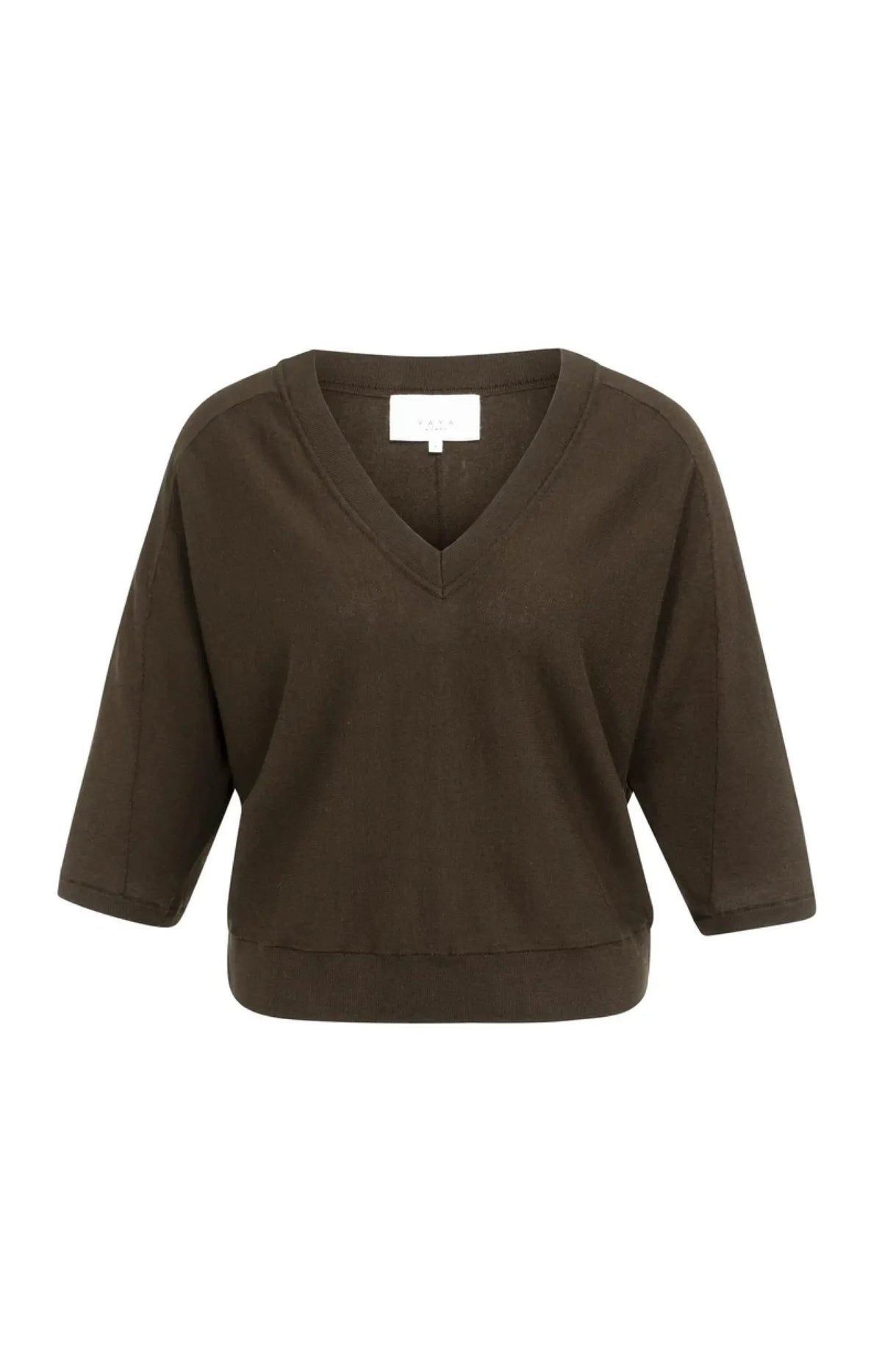 Pullover mit sichtbaren Nähten