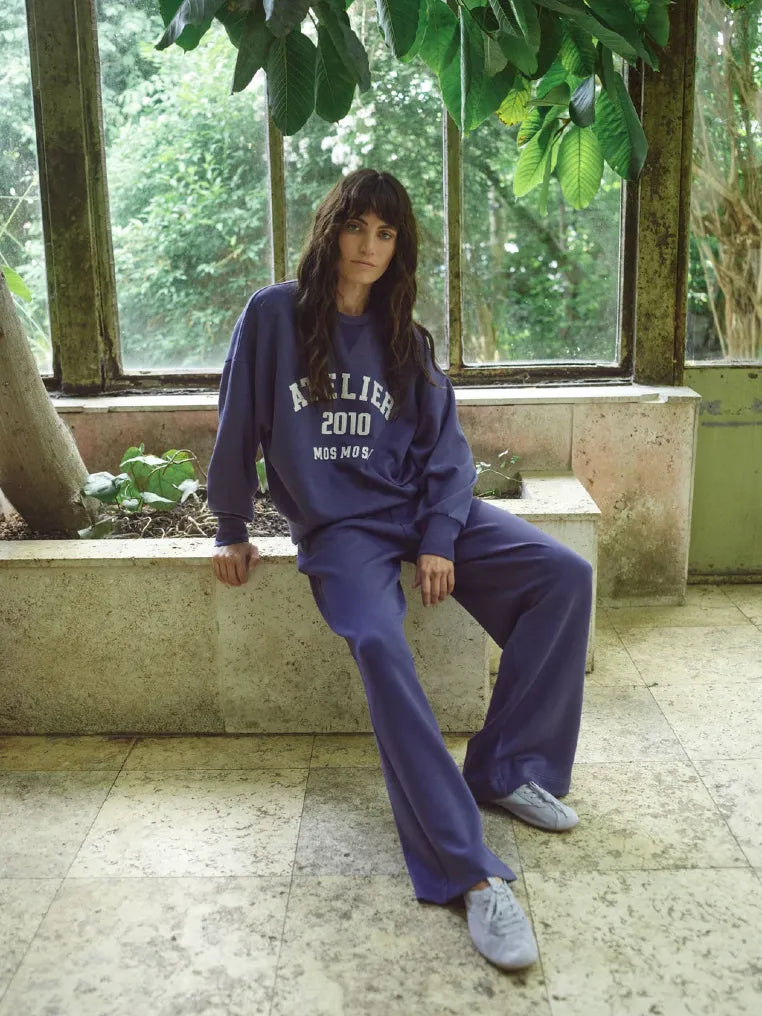 Mos Mosh Sweatshirts Crown Blue