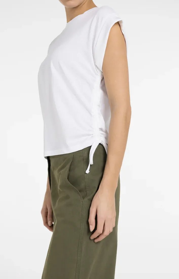 T-Shirt mit Kordelzügen