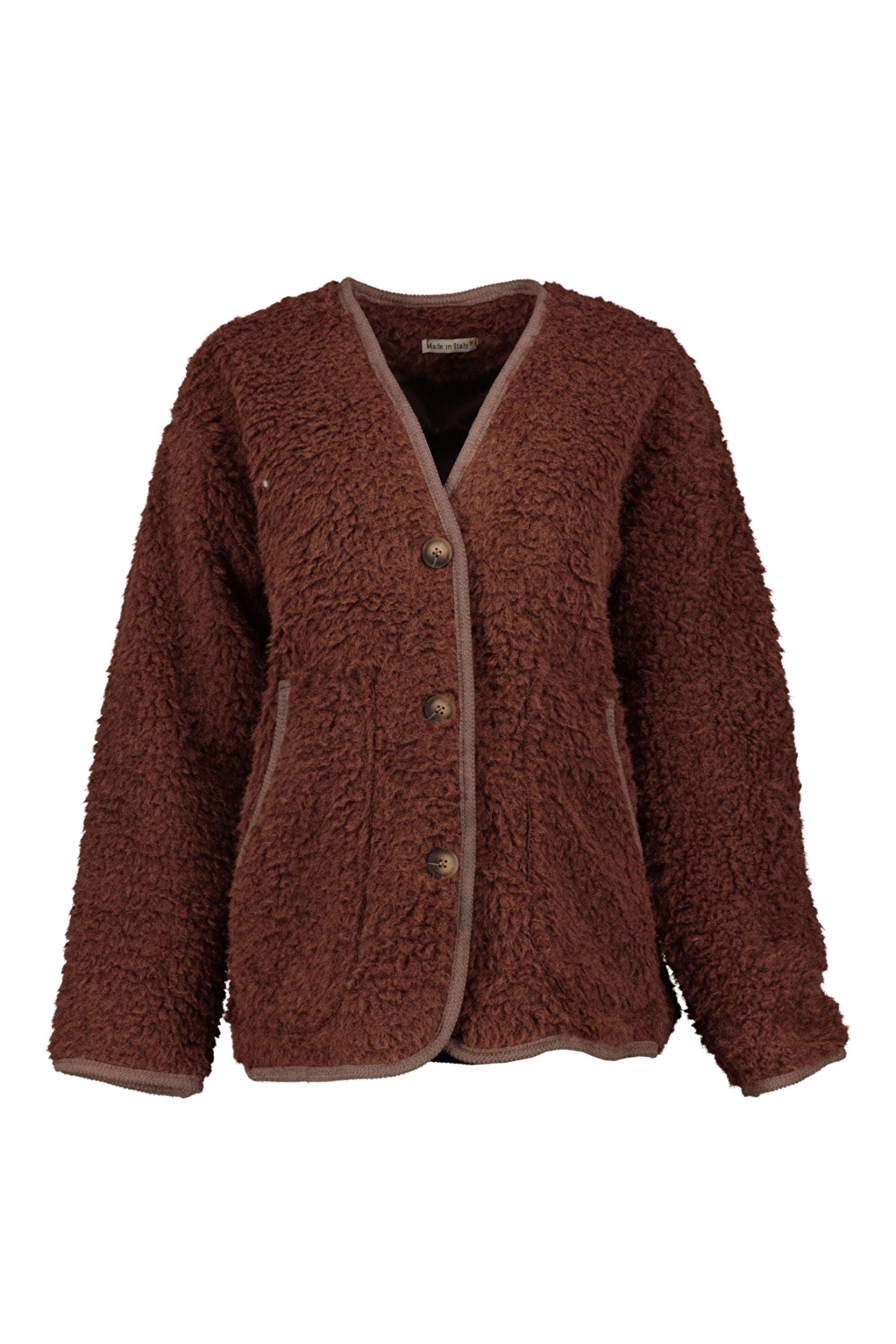 Goose Flash Teddyjacken Braun