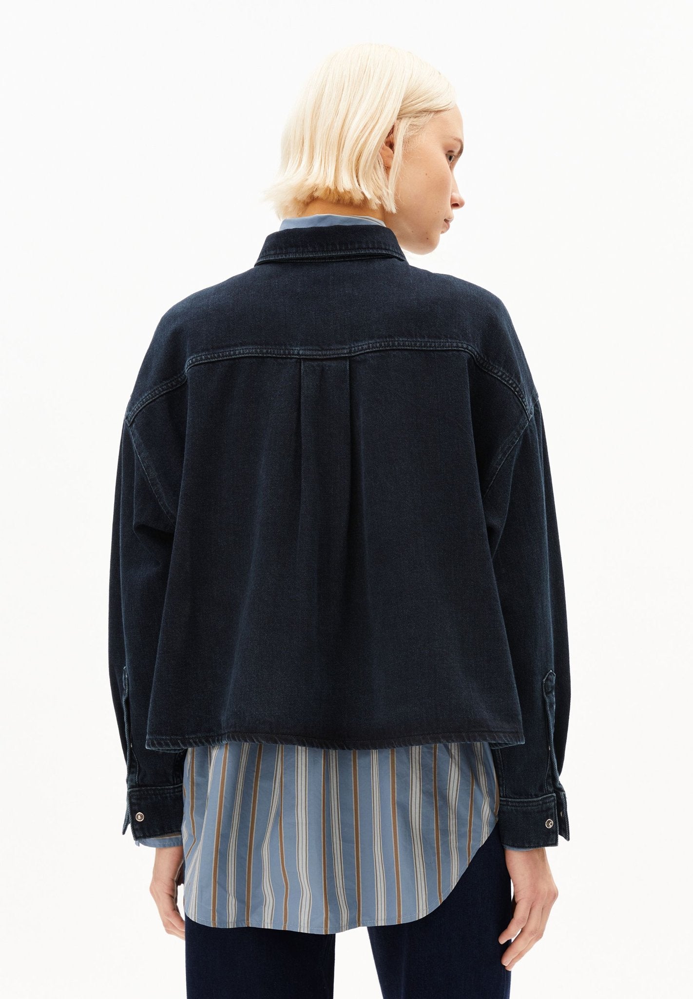 Denim-Bluse