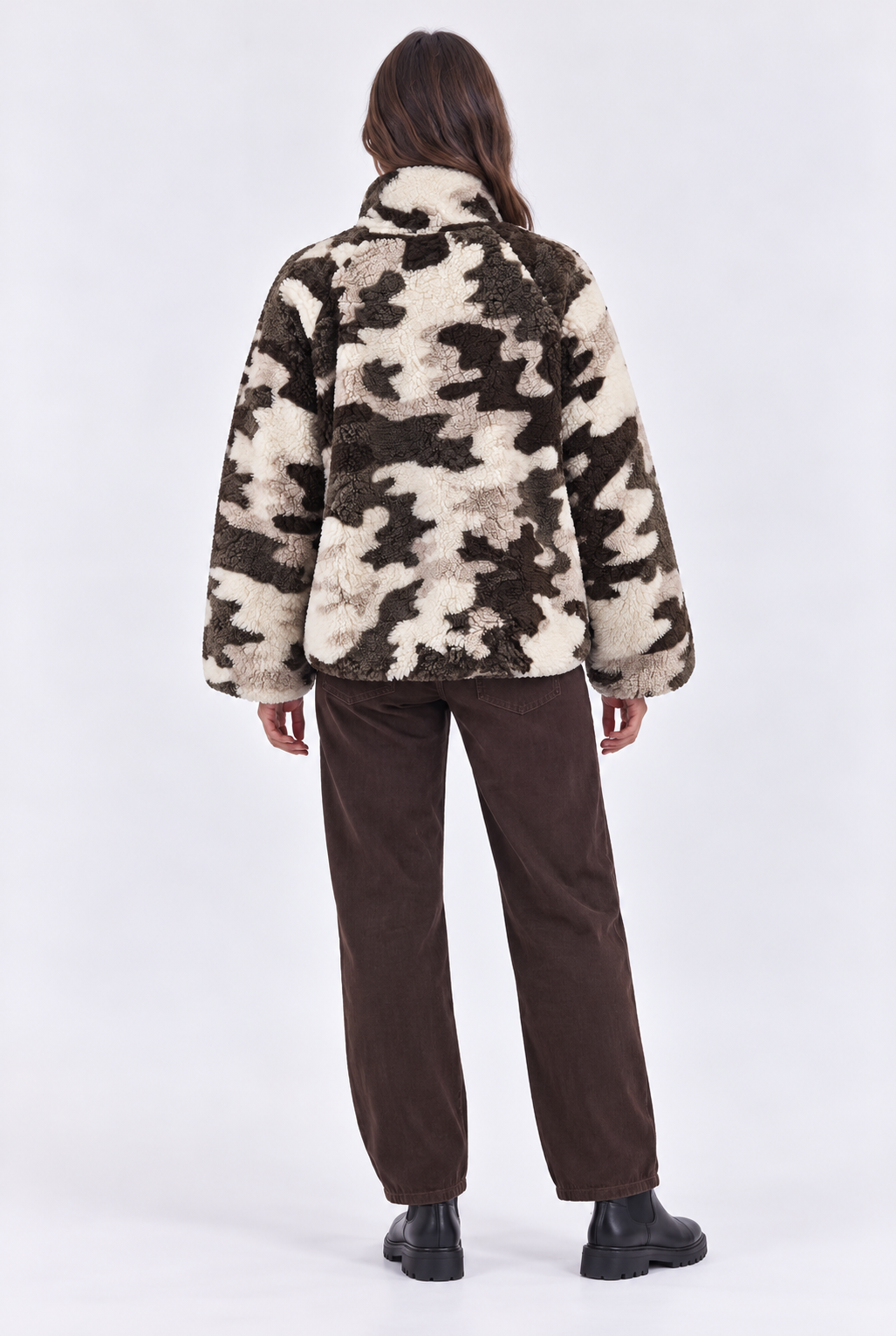 Teddyjacken Camouflage