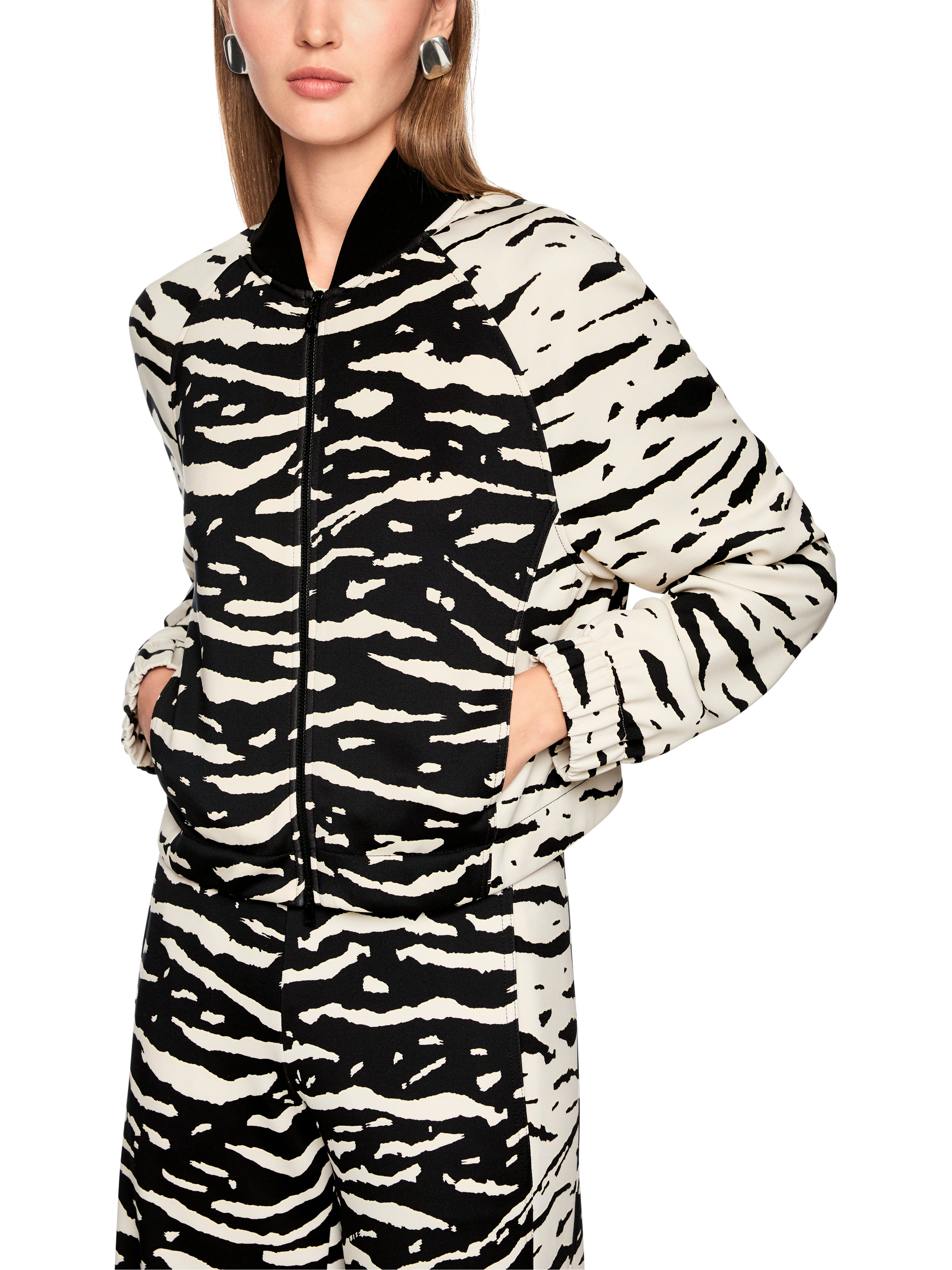MarcCain Sports Sweatjacken Black