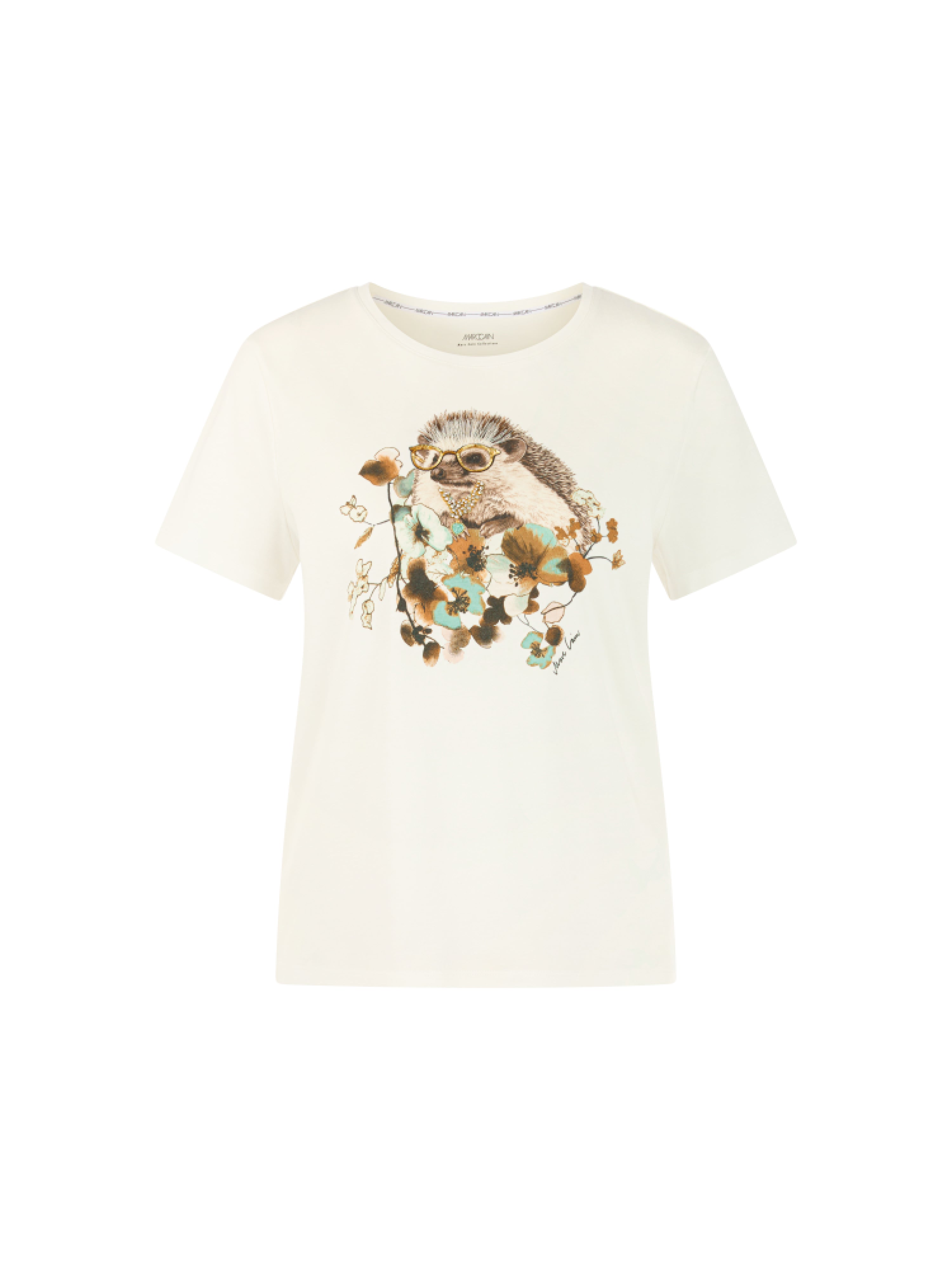 Igel-T-Shirt mit Schmucksteinchen