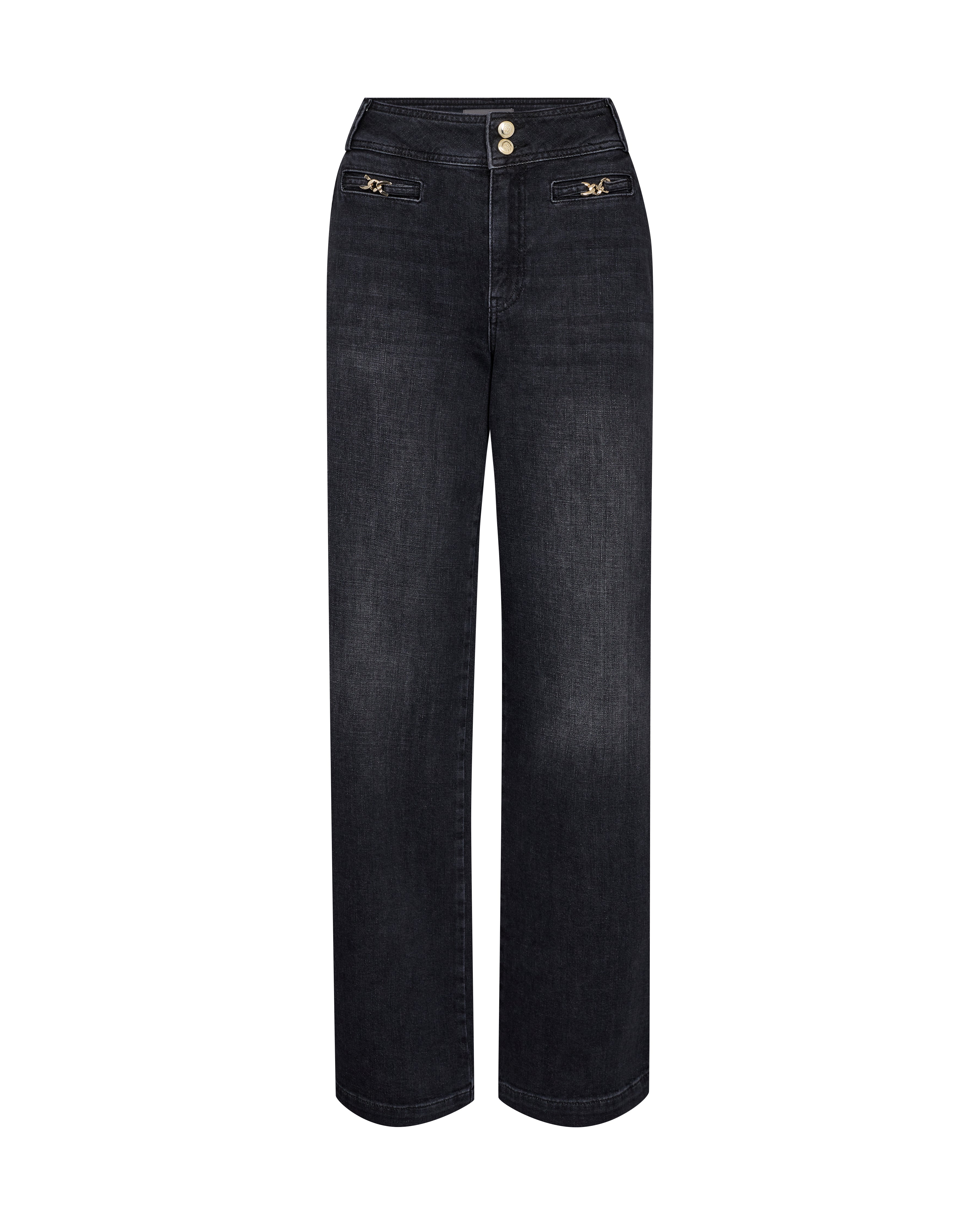 Mos Mosh Wide Leg Black