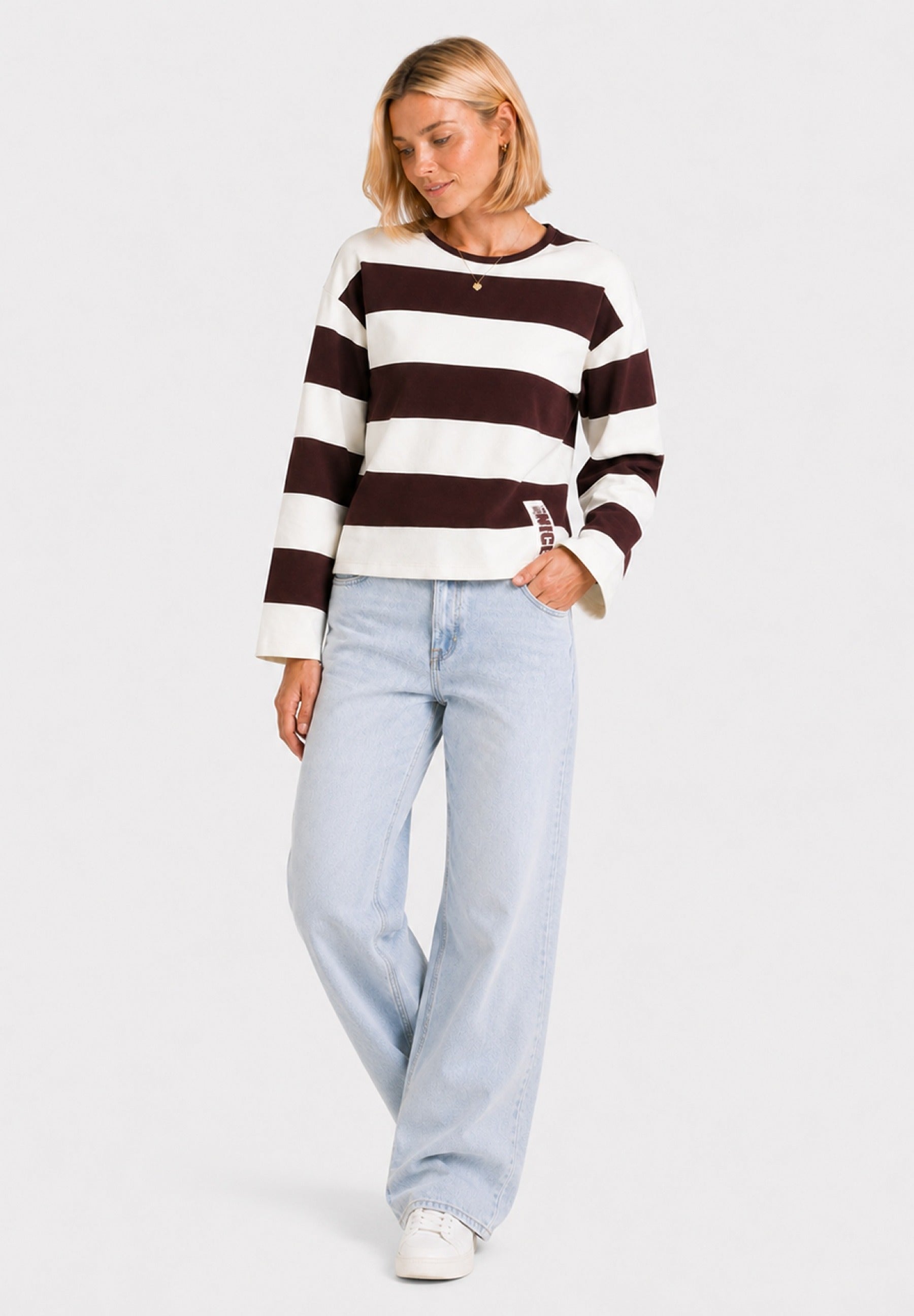 Sweatshirt WSW HAMPTON round