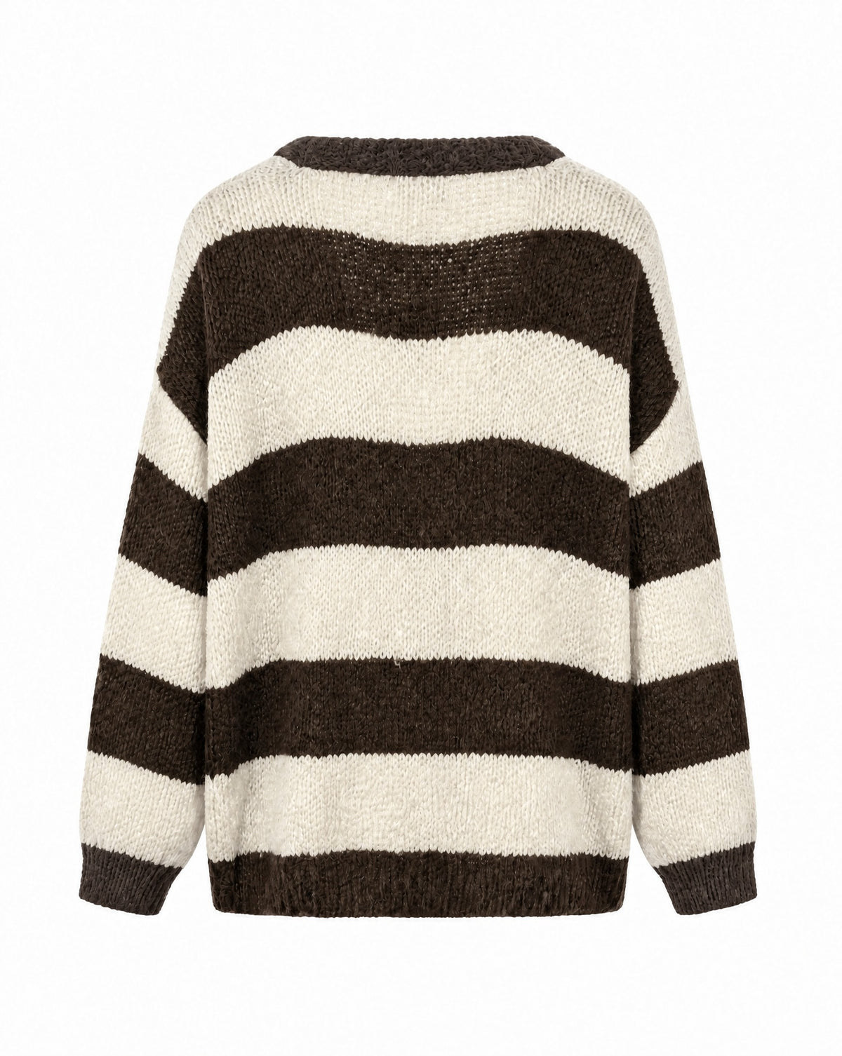 Strickjacke mit Blockstreifen