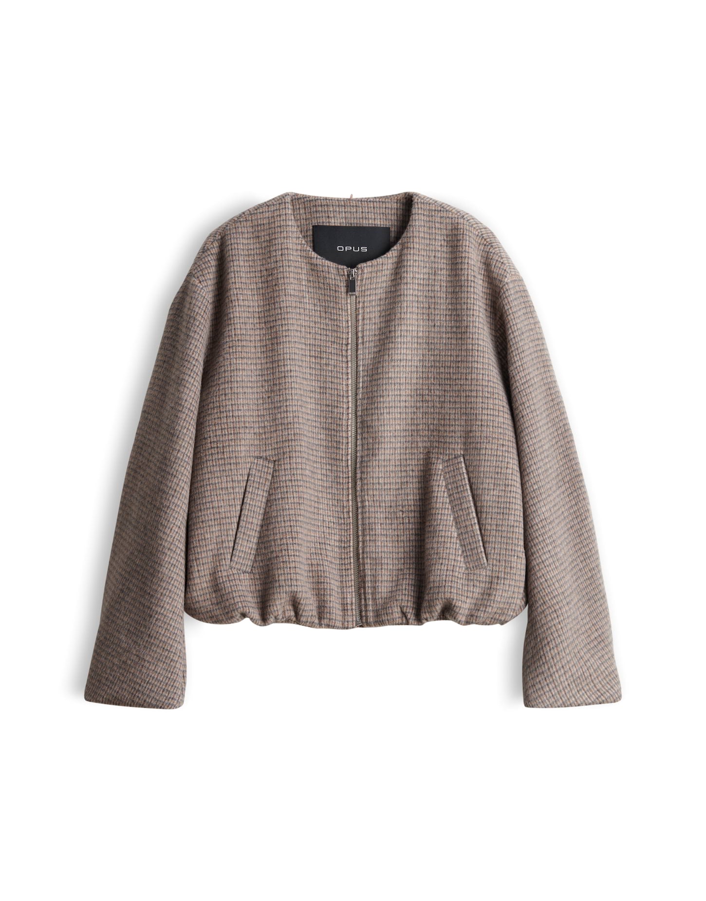 Kurzjacke Hessina mit abnehmbarem Schal