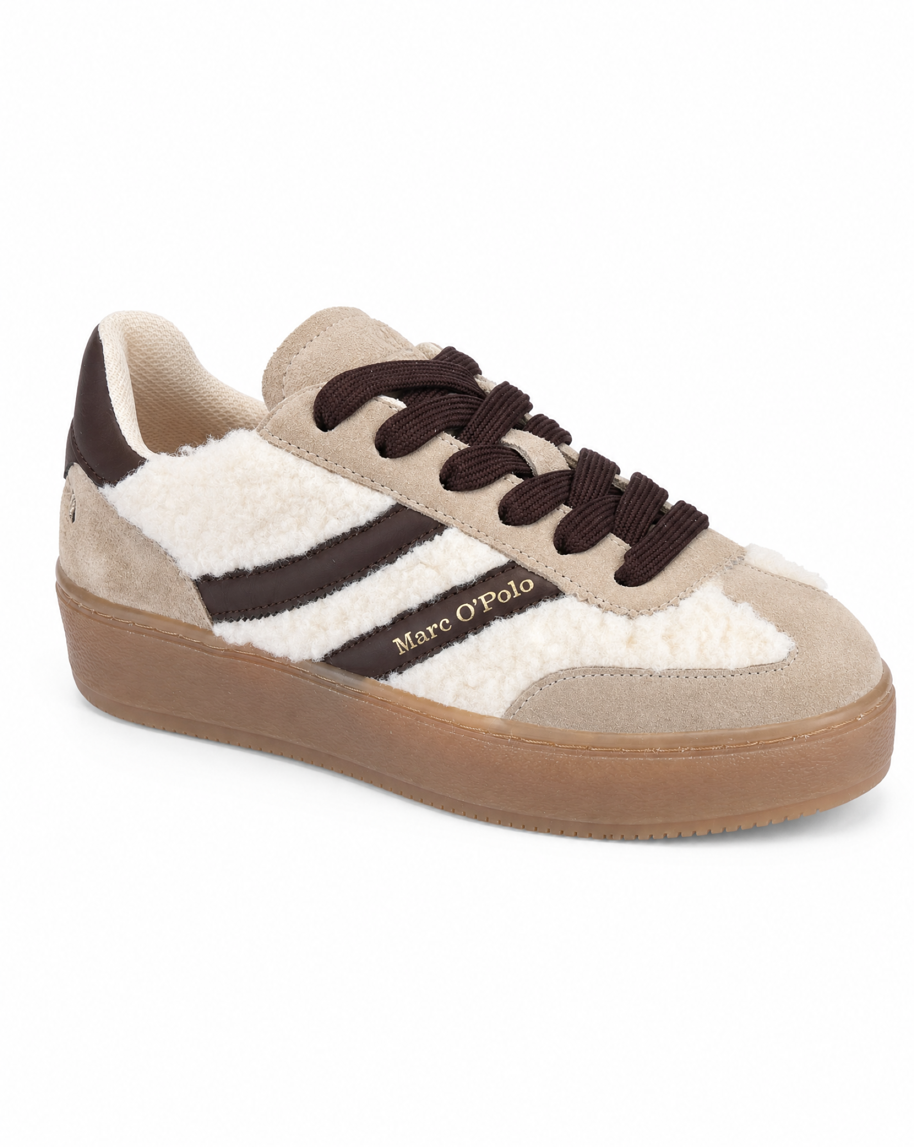 Sneaker mit Teddyfell