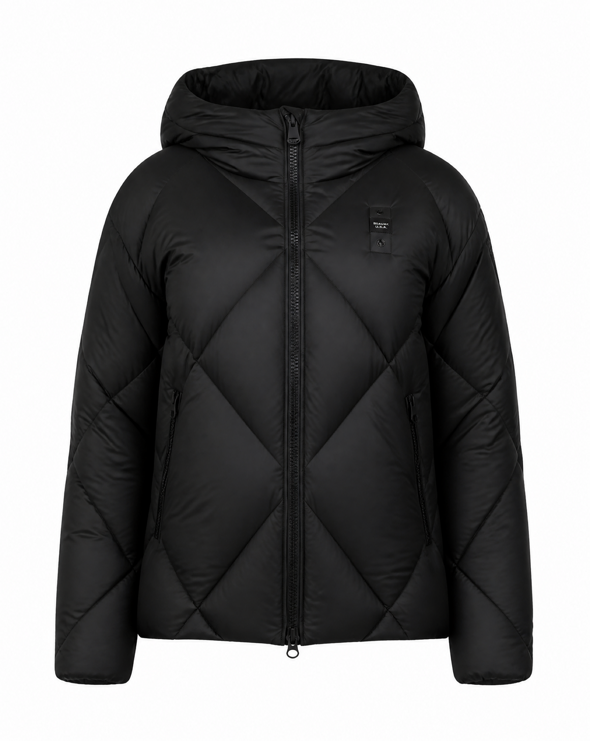 Blauer Daunenjacken Nero