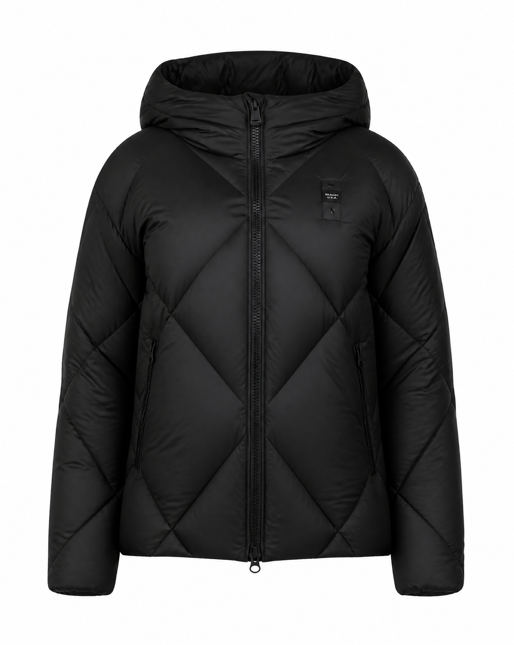 Blauer Daunenjacken Nero