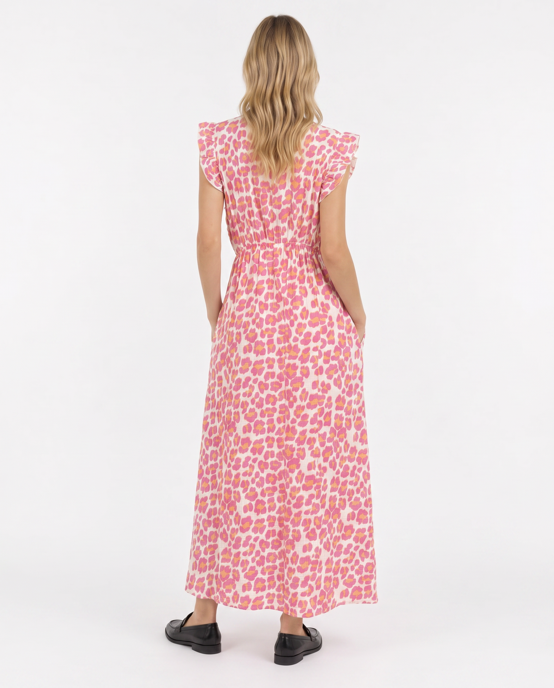Maxikleid mit Blumenmuster