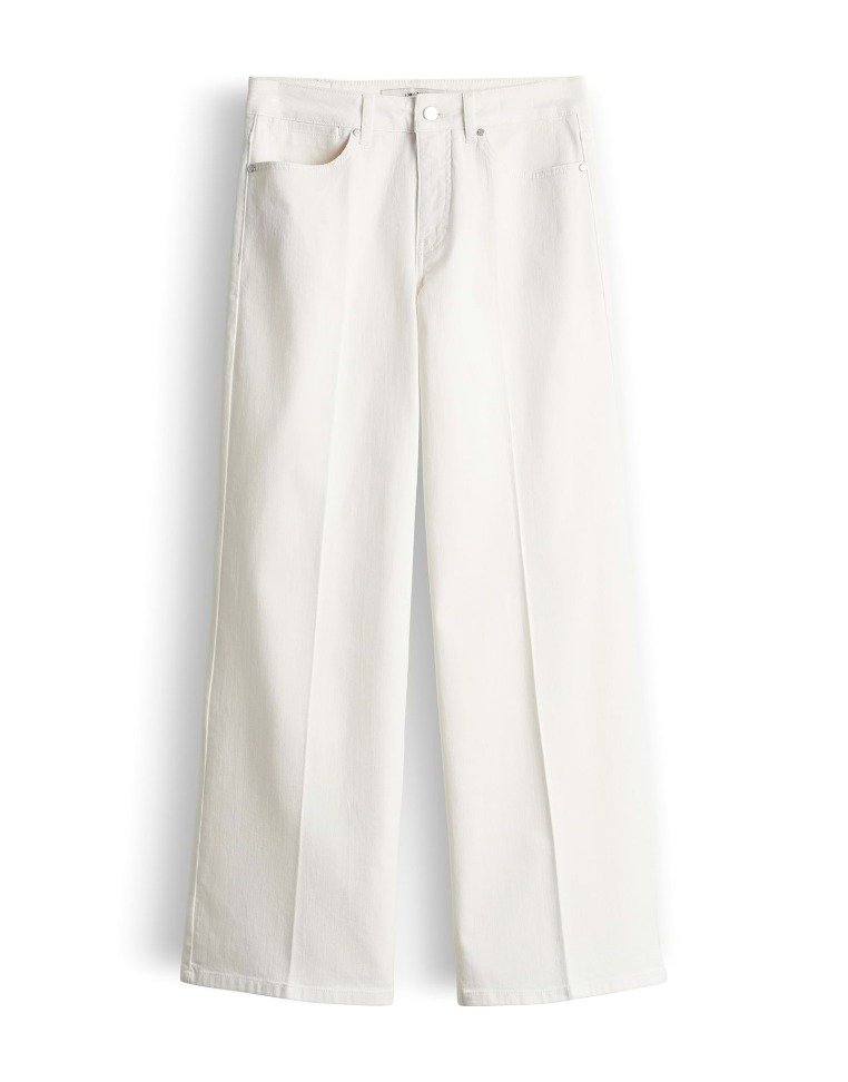 someday Wide Leg Off White