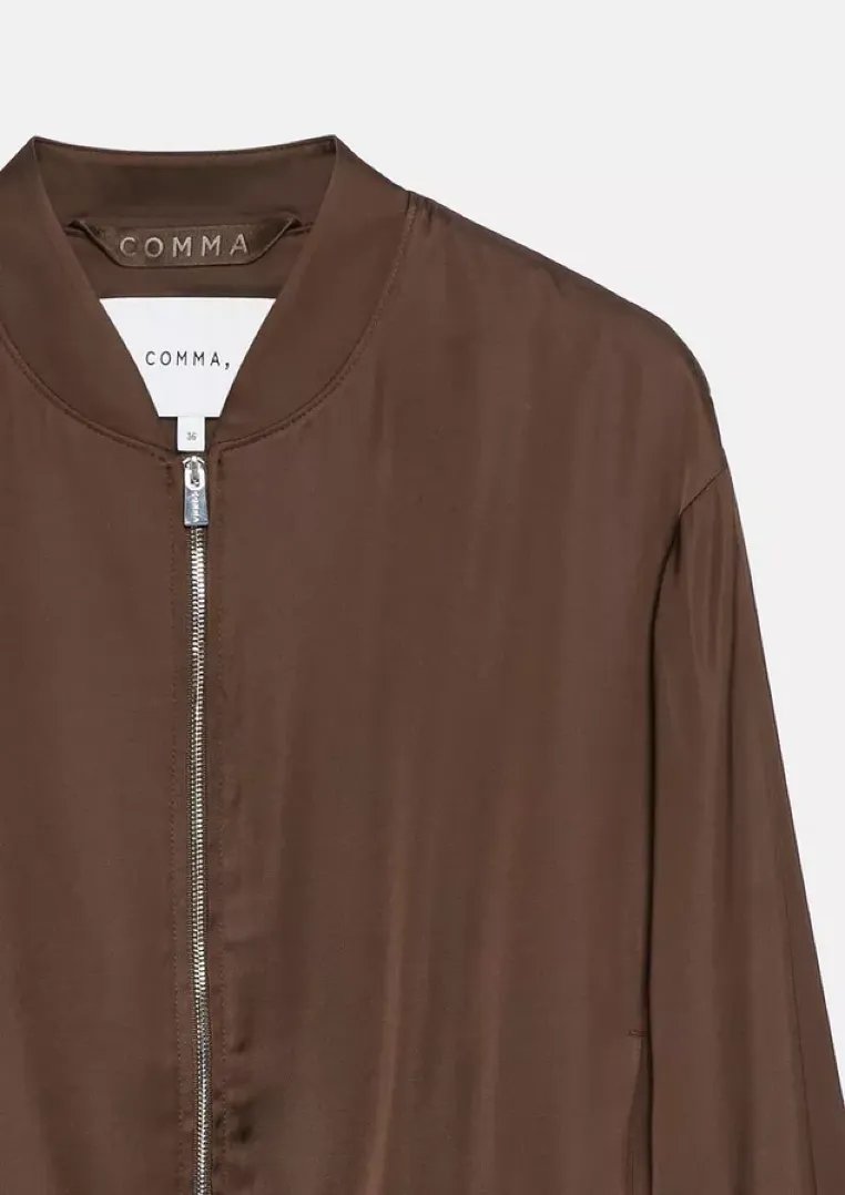 Blousonjacke mit Nahttaschen