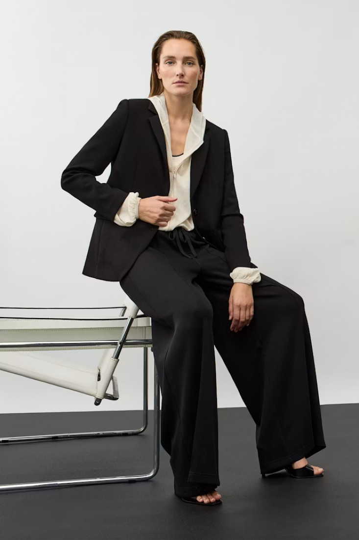 Marlenehose mit Bügelfalte