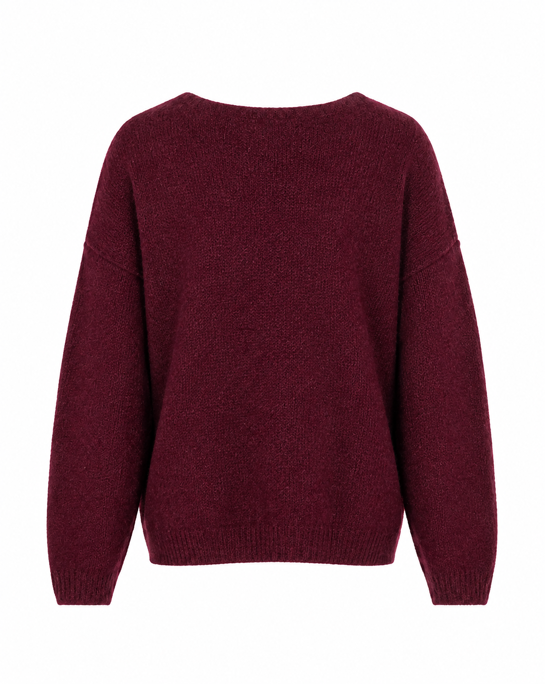Strickpullover mit V-Ausschnitt