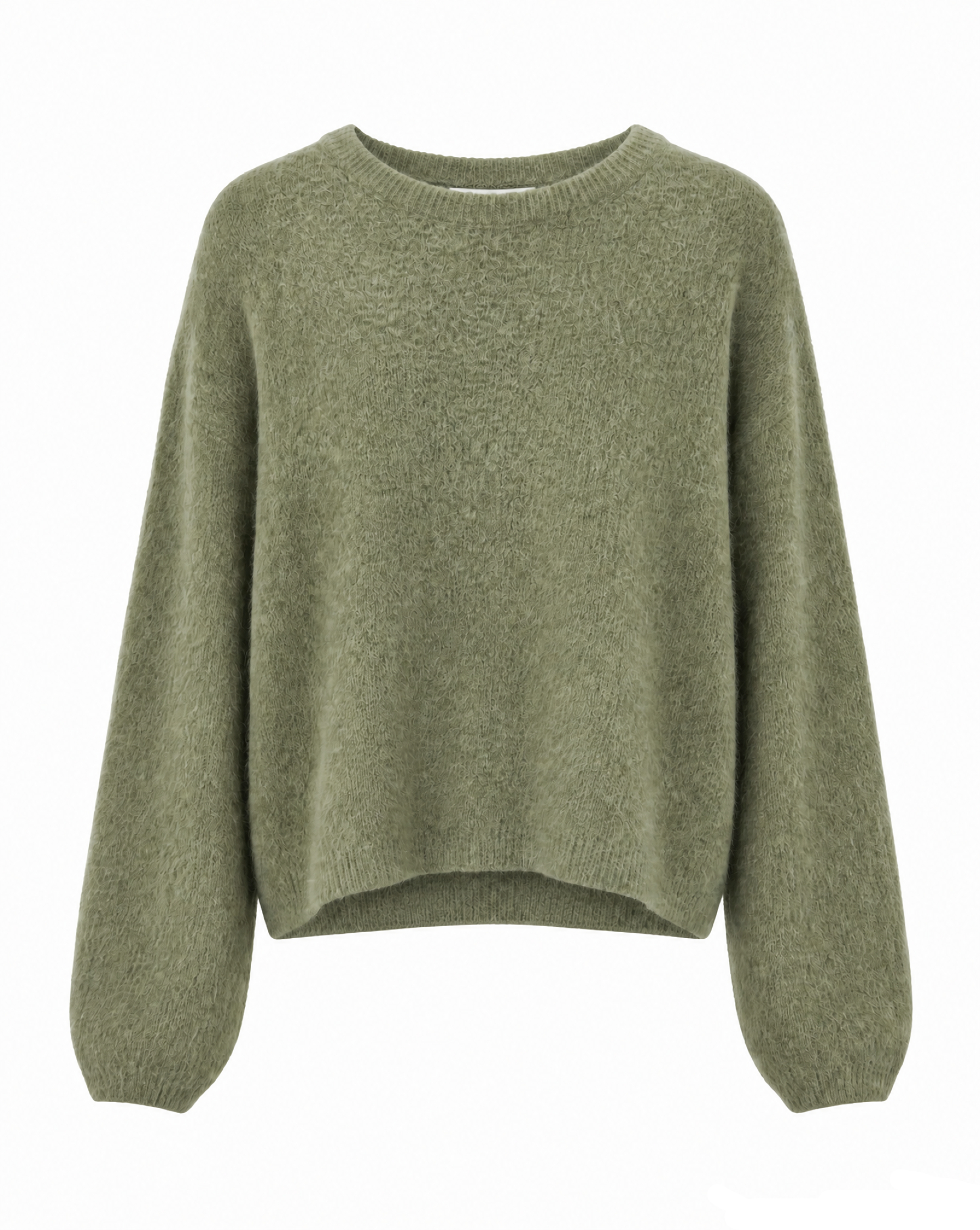 Goose Flash Strickpullover Kiwigrün