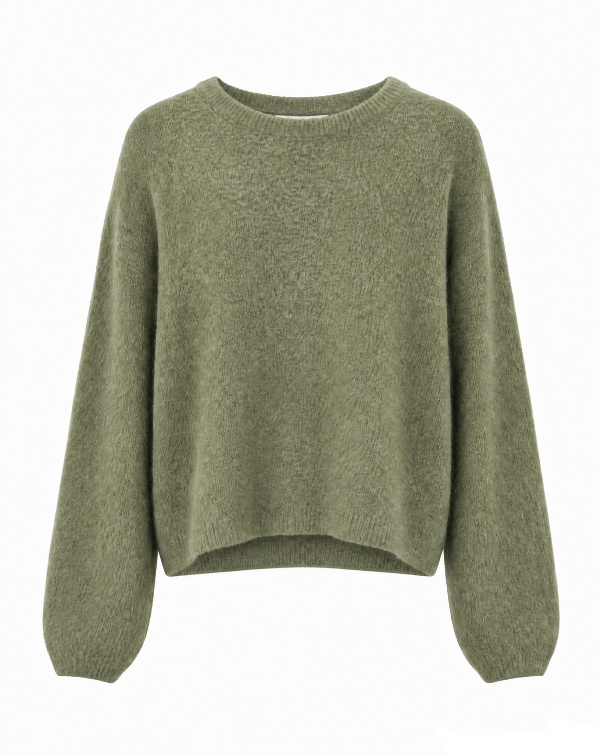 Goose Flash Strickpullover Kiwigrün