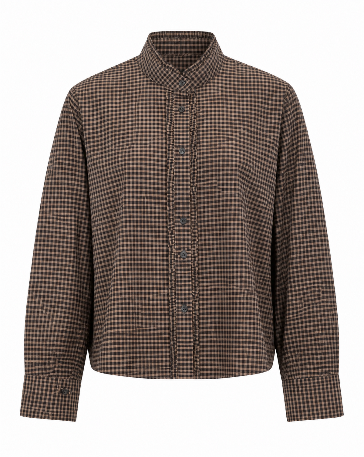 Bluse mit Raffung