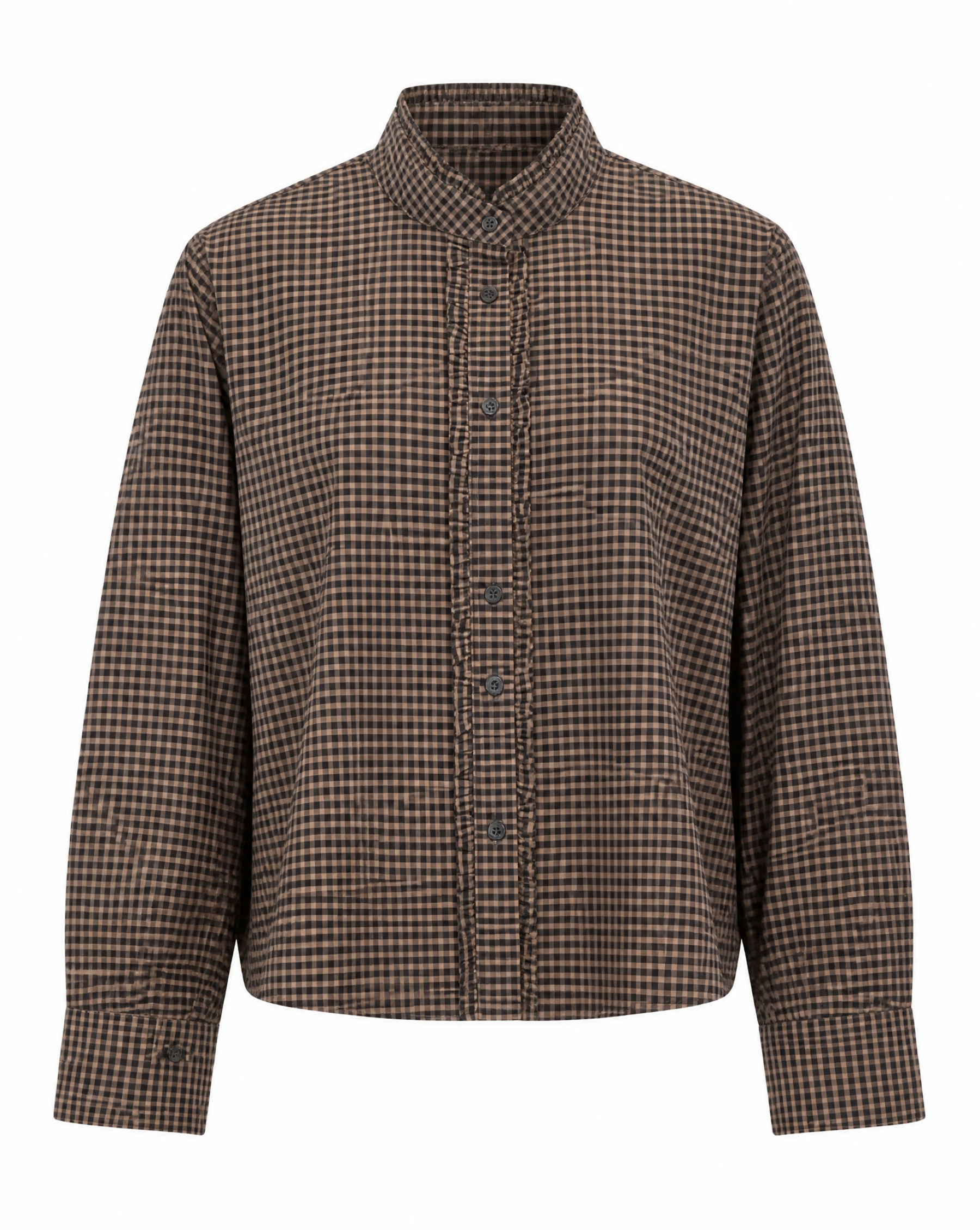 Bluse mit Raffung