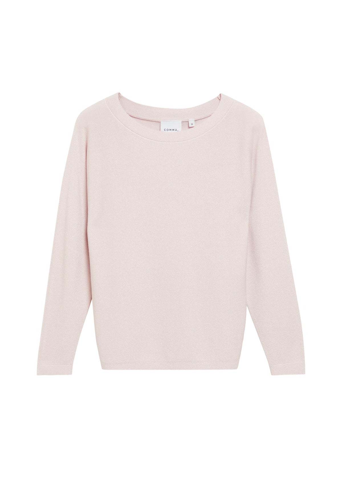 Pullover mit Glitzergarn
