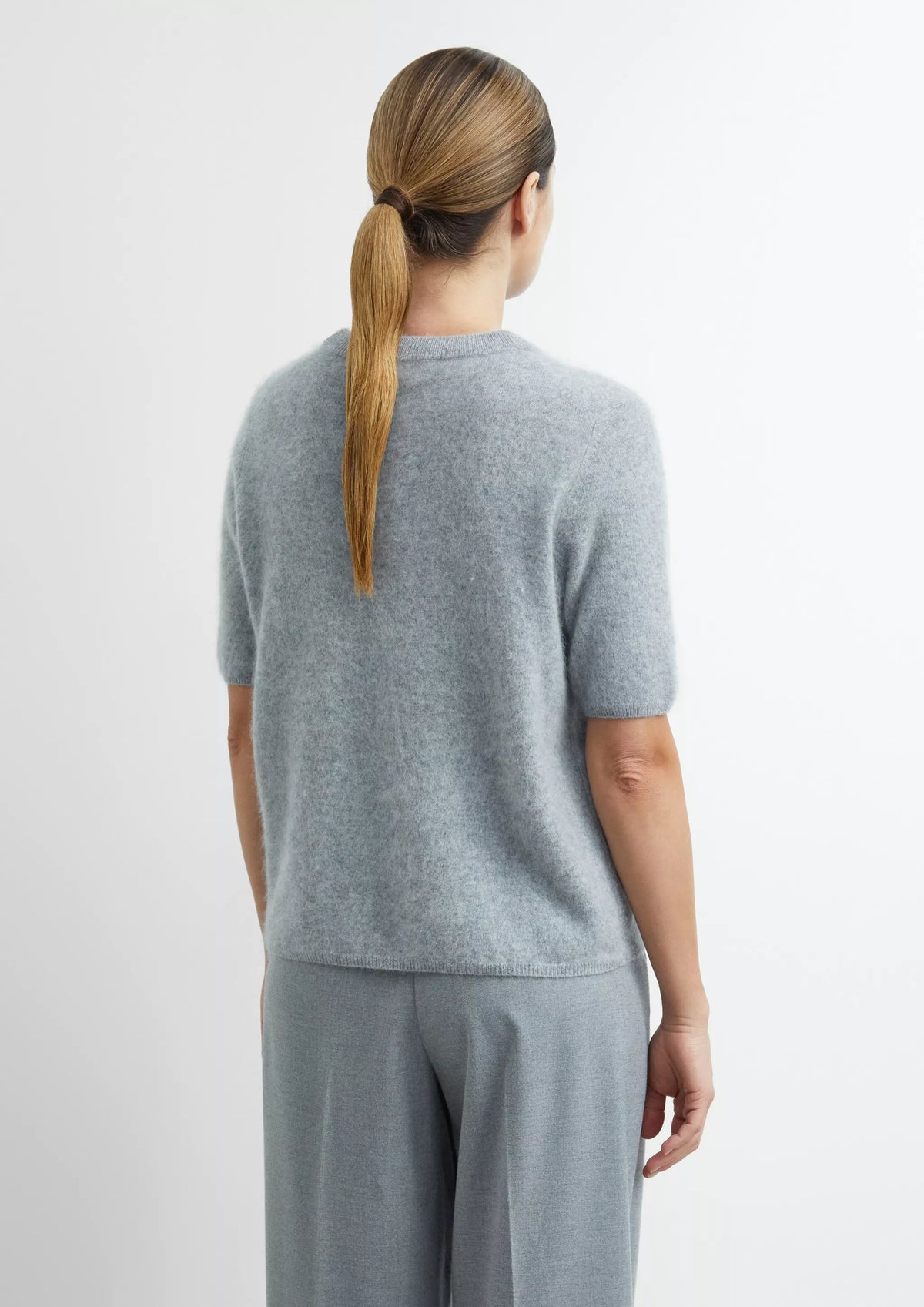 Comma Strickpullover Grey/Black