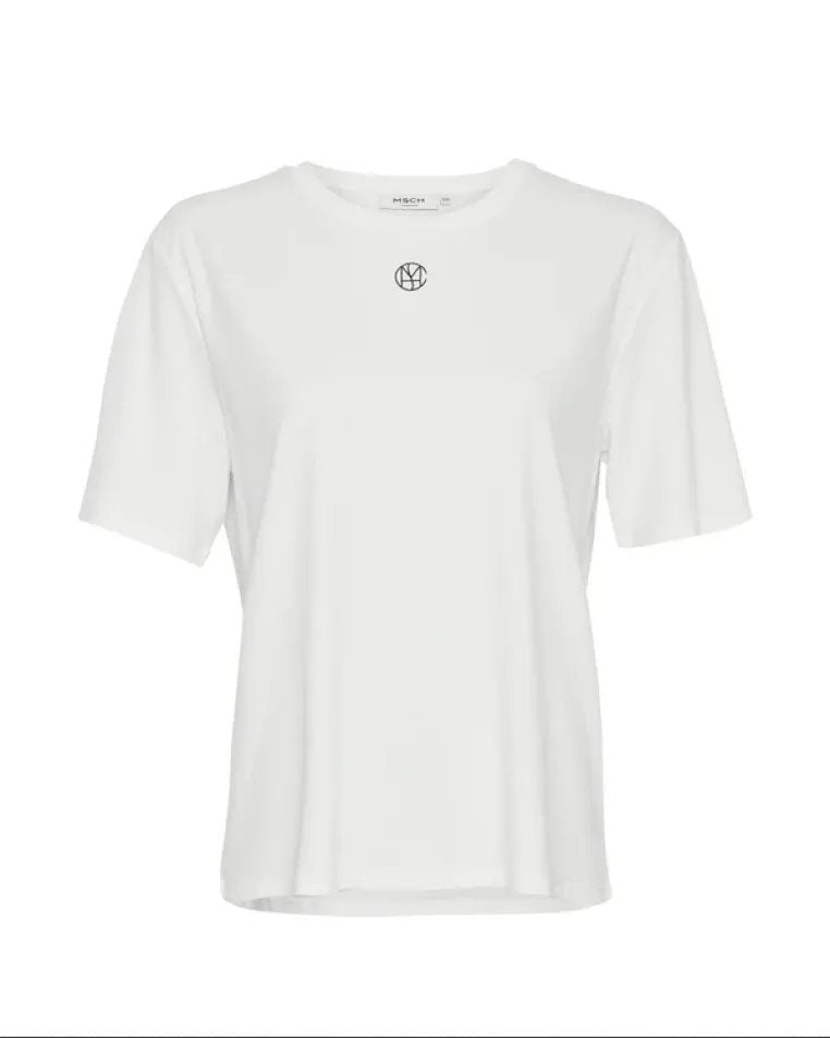 MSCH Copenhagen T-Shirts B White/Black