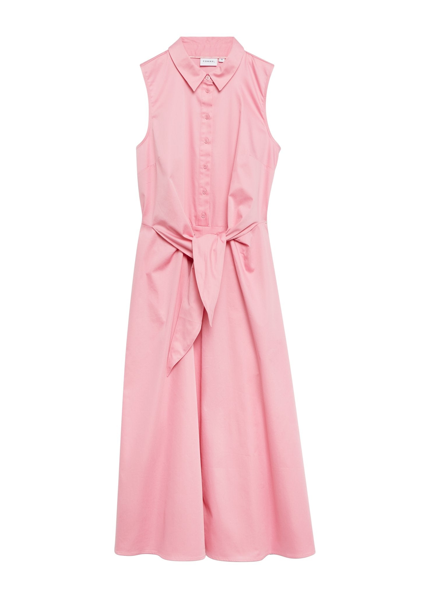 Midikleid mit Knotendetail