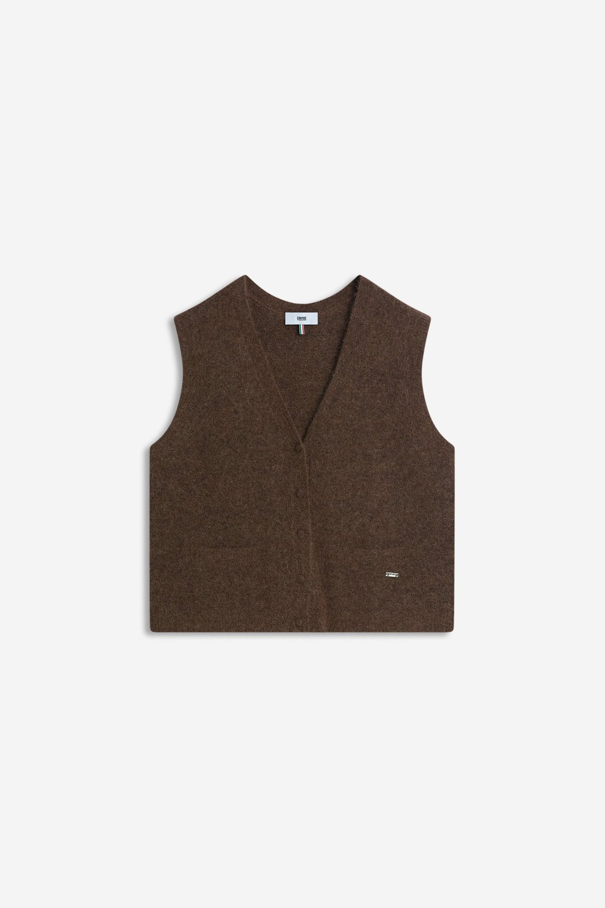 Strickweste mit Alpaka
