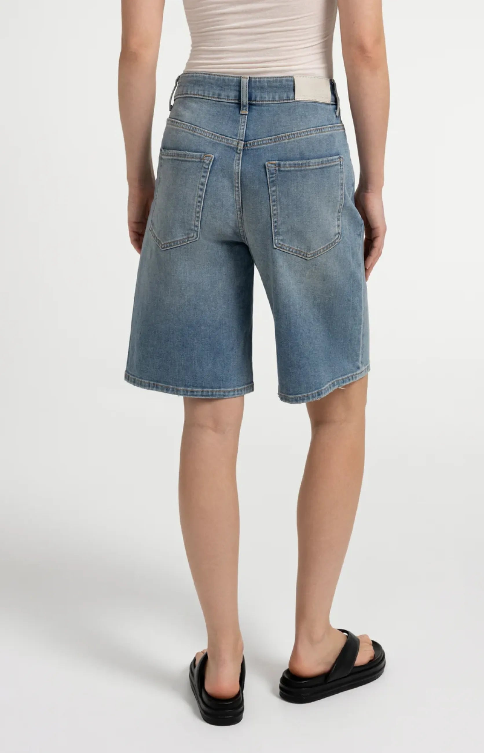 Bermudashorts im Used-Look