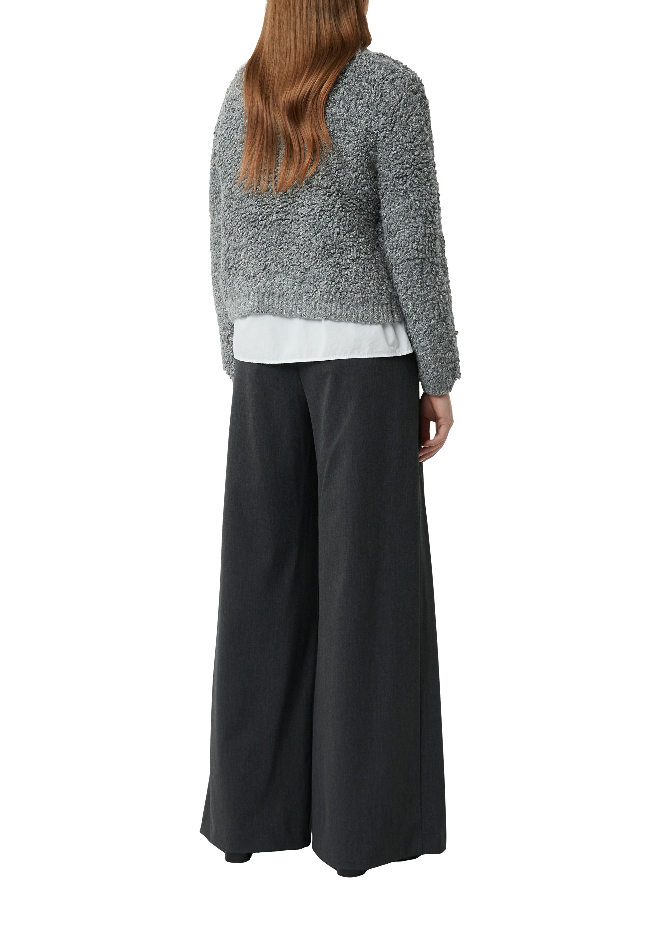 Comma Strickjacken Grey/Black