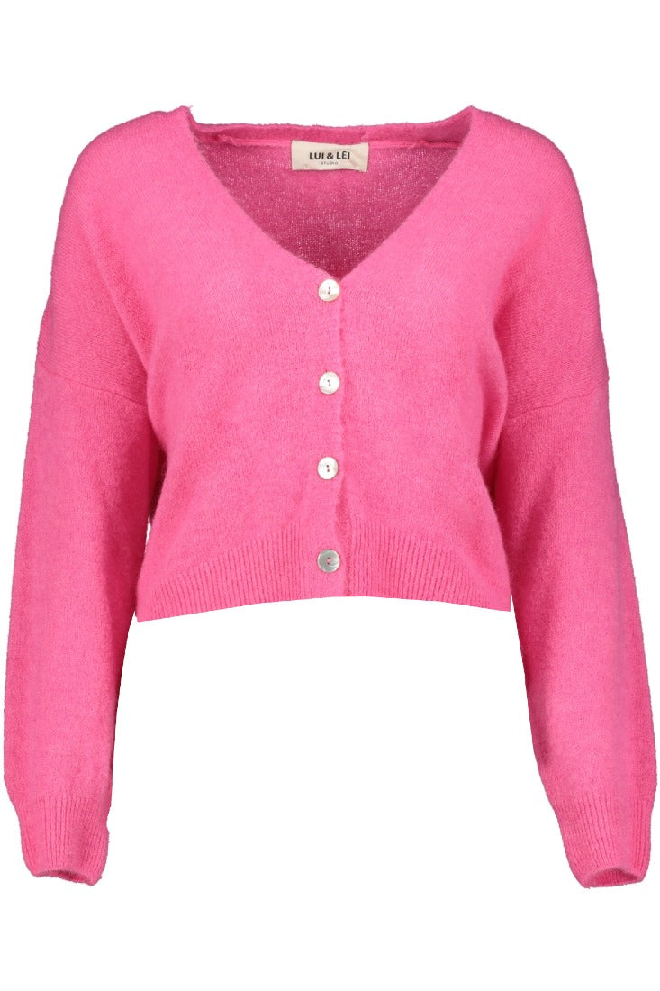 Goose Flash Strickjacken Pink