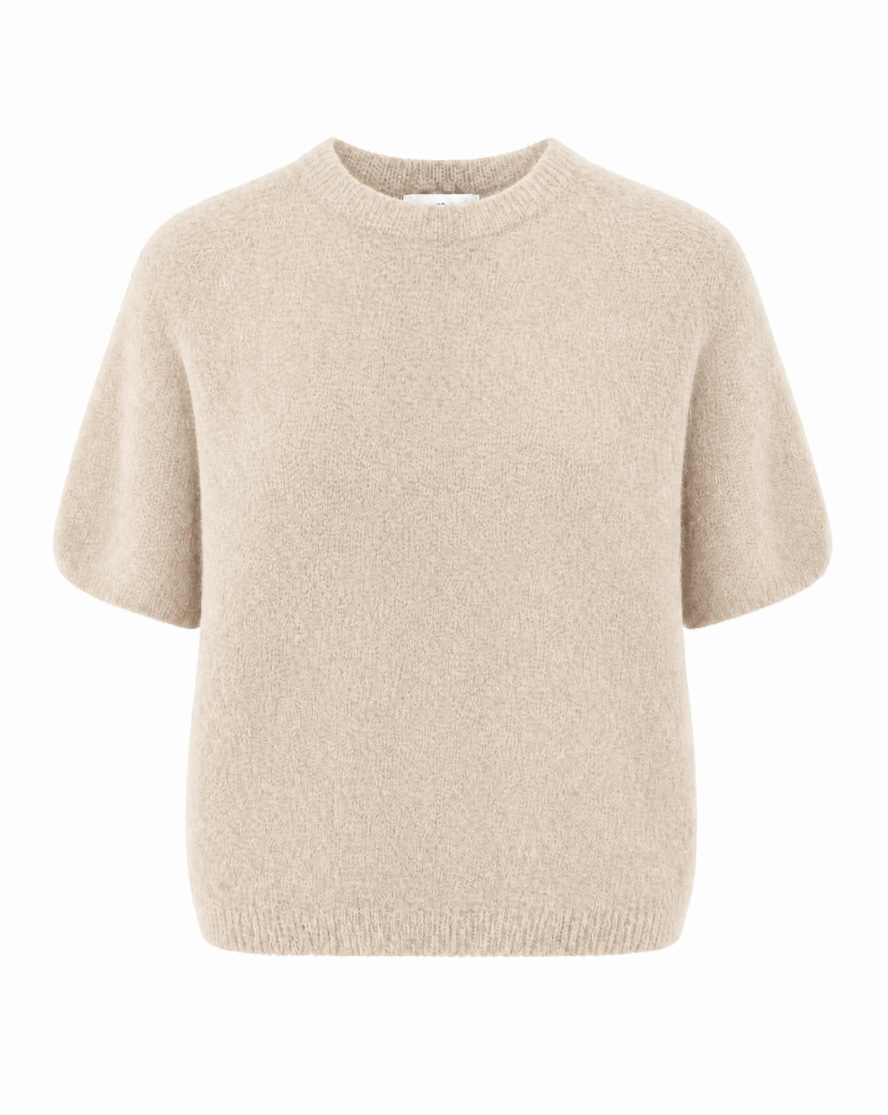 Strickpullover mit Kurzarm