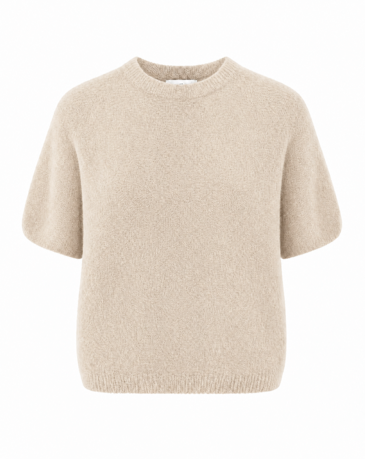 Strickpullover mit Kurzarm