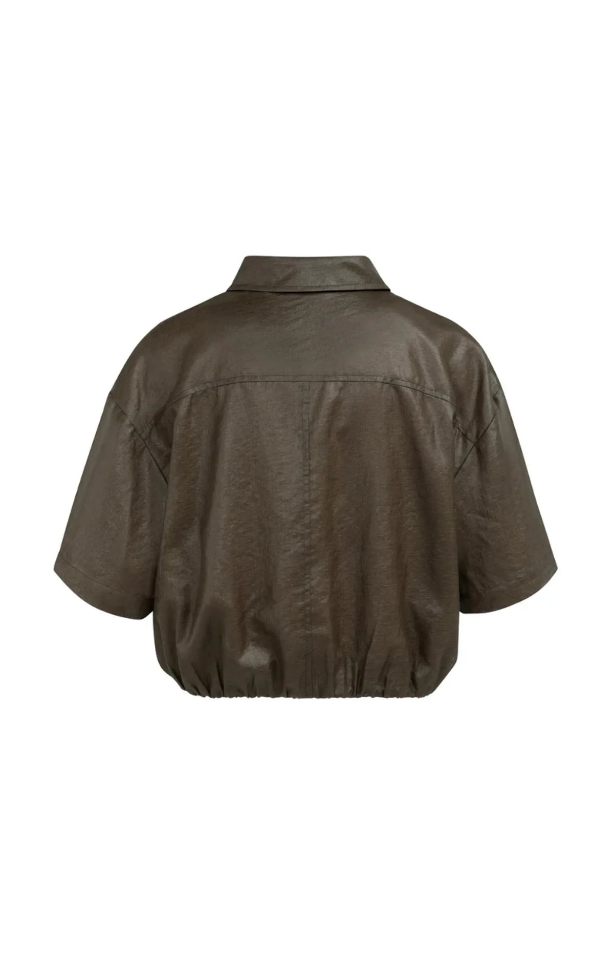 Blusenjacke mit Beschichtung