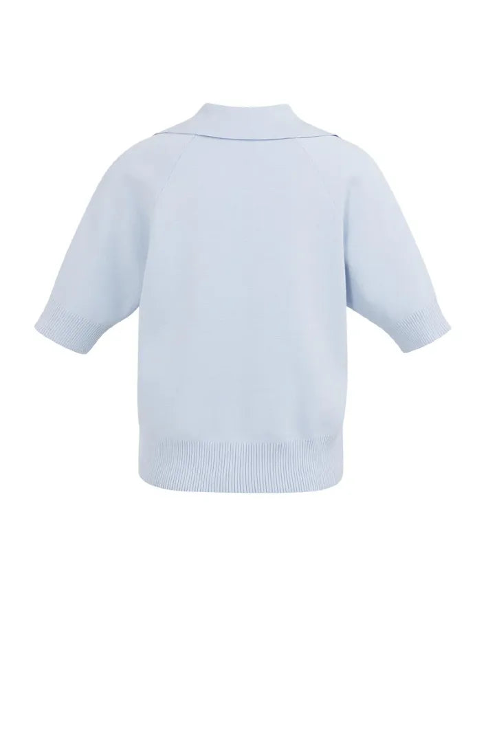 Yaya Strickpullover Ice Blue